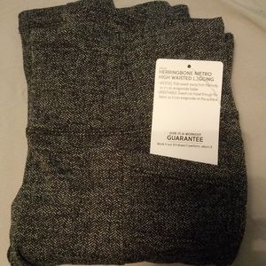 Athleta Herringbone Metro High Waisted Leggings